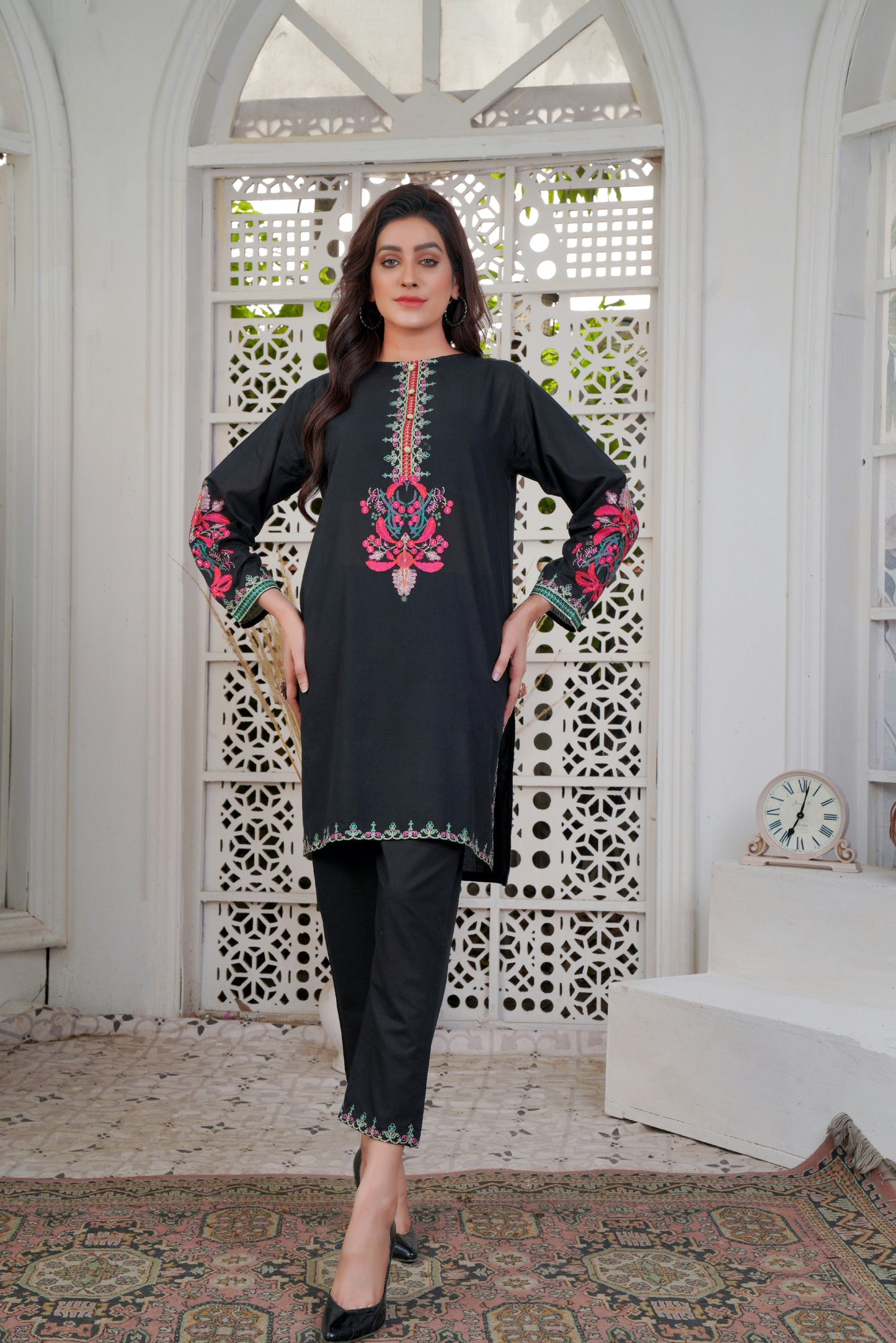 Summer Collection 2022 Embroidered Shirt and Trouser