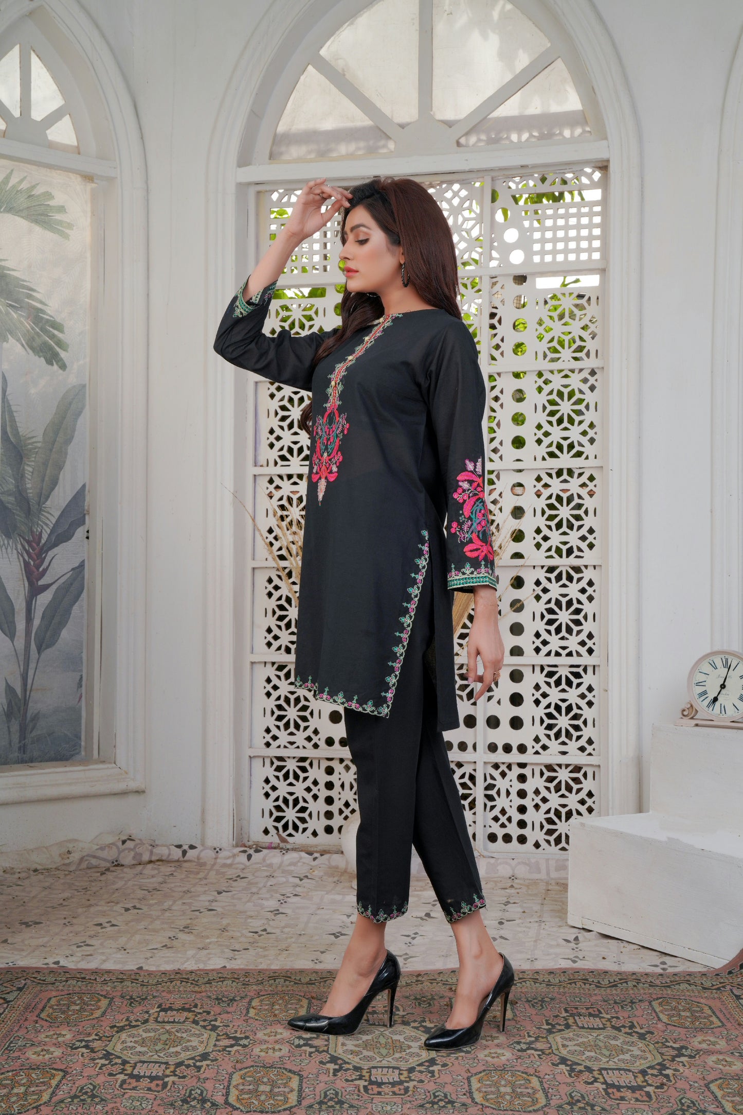 Summer Collection 2022 Embroidered Shirt and Trouser