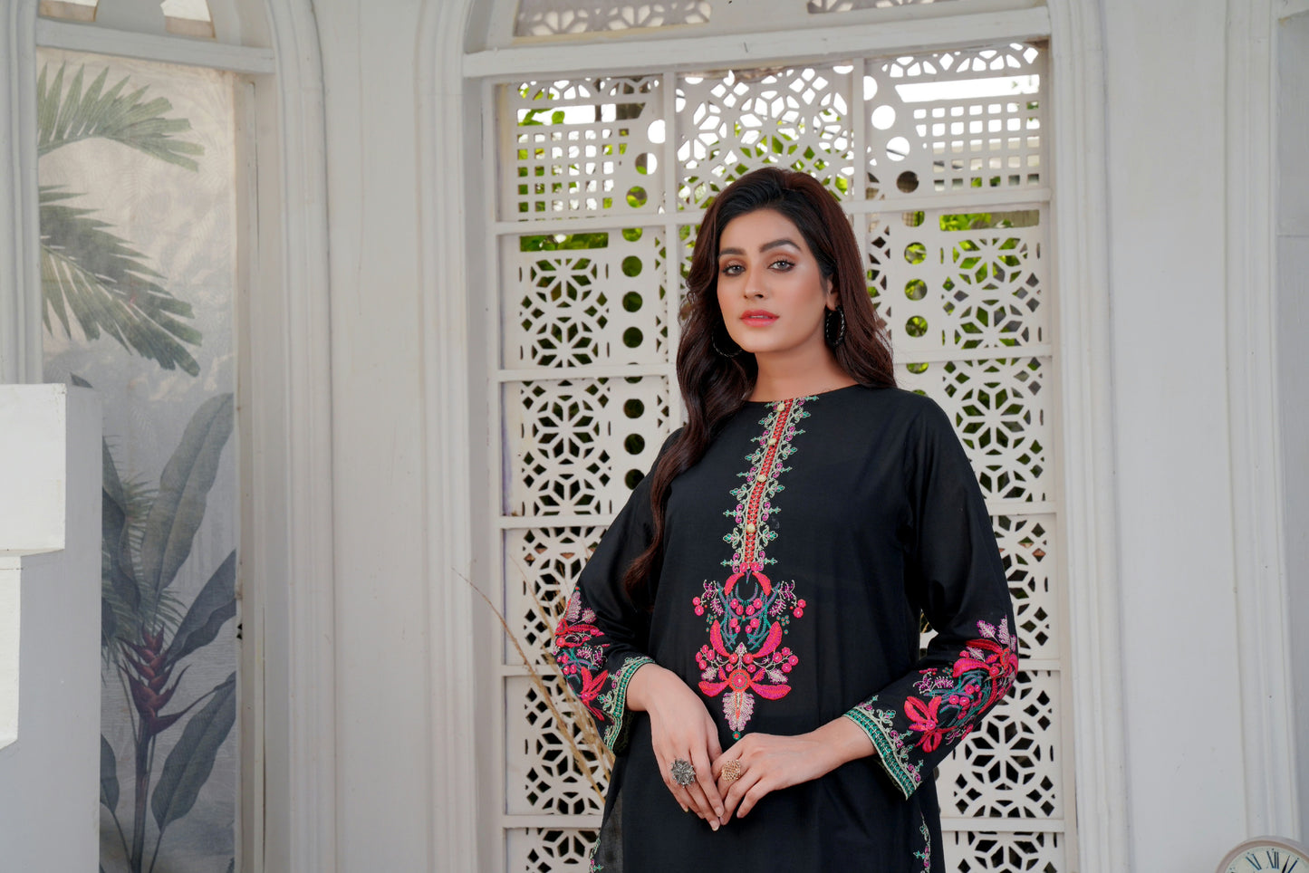 Summer Collection 2022 Embroidered Shirt and Trouser